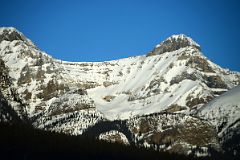 19C Mount Whyte and Mount Niblock Early Morning From Trans Canada Highway Just Before Lake Louise on Drive From Banff in Winter.jpg
